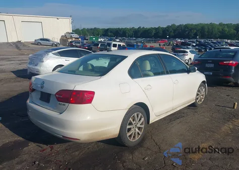 2013 Volkswagen Jetta 2.5L Se из США, поврежденный, VIN 3VWDP7AJ7DM360993